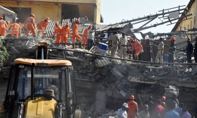 Building collapse in Maharashtra