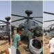 Villagers in MP village stunned as IAF Apache helicopter makes night landing | Watch