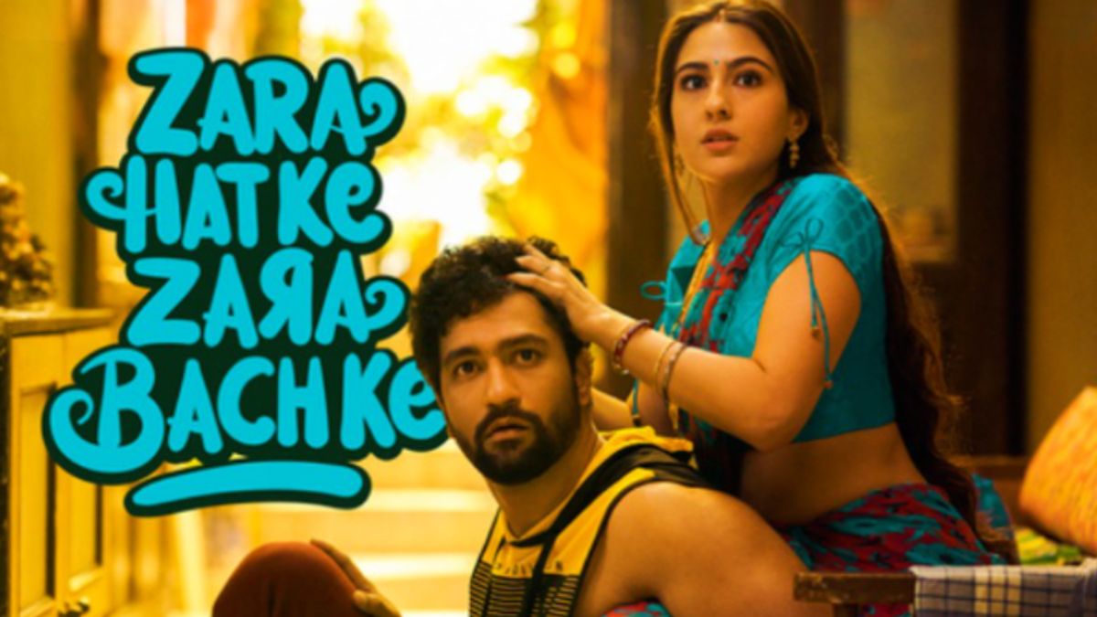 Zara Hatke Zara Bachke poster Sara Ali Khan Vicky Kaushal