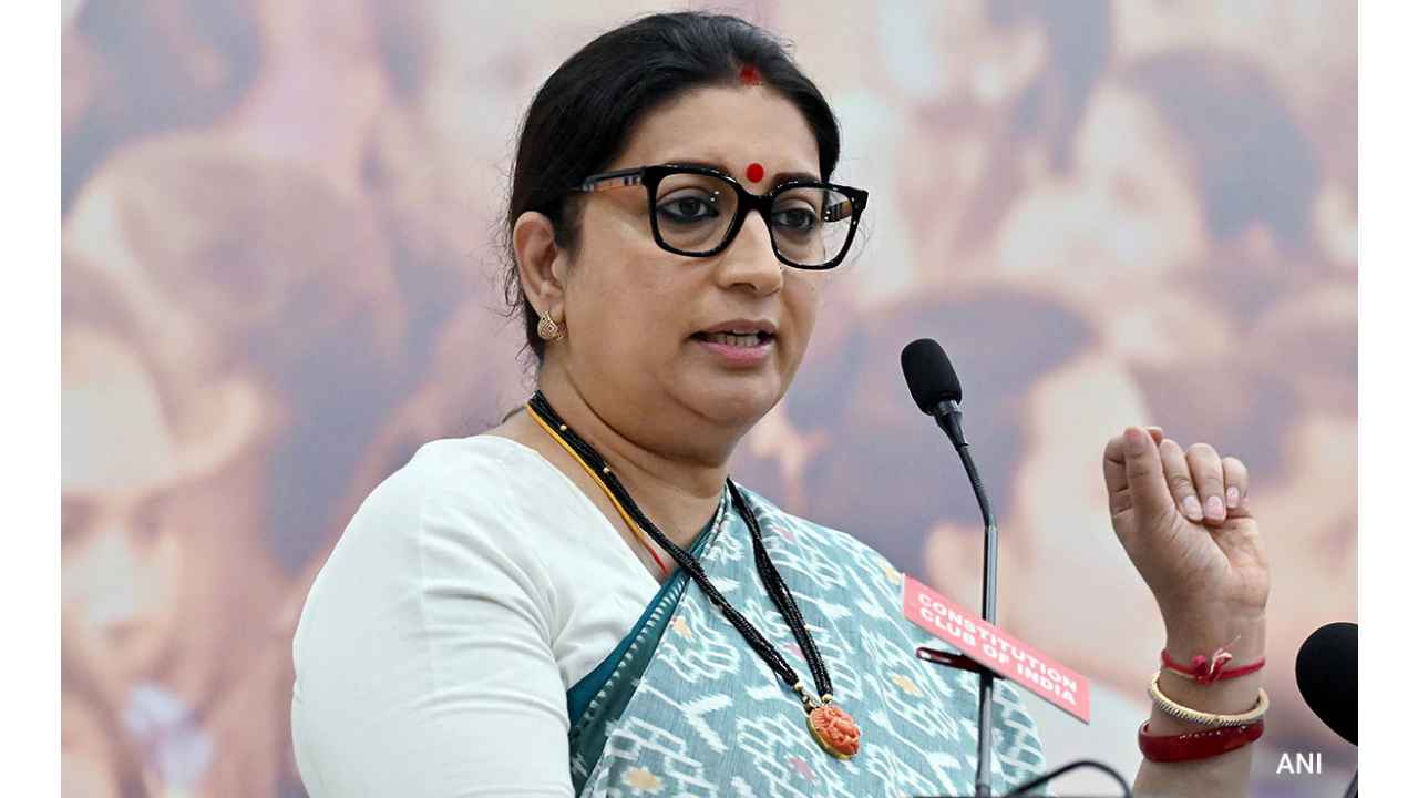 Union Minister Smriti Irani questions Rahul Gandhi’s love for Indian democracy over his boycott of the new Parliament inauguration