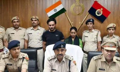 Gurugram Police with the accused