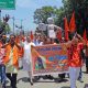 Protest of Hindutva group