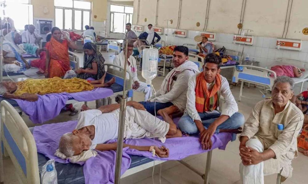 UP heatwave deaths touch 60: Uttar Pradesh health official says patients complained of chest pain, breathing difficulty, fever
