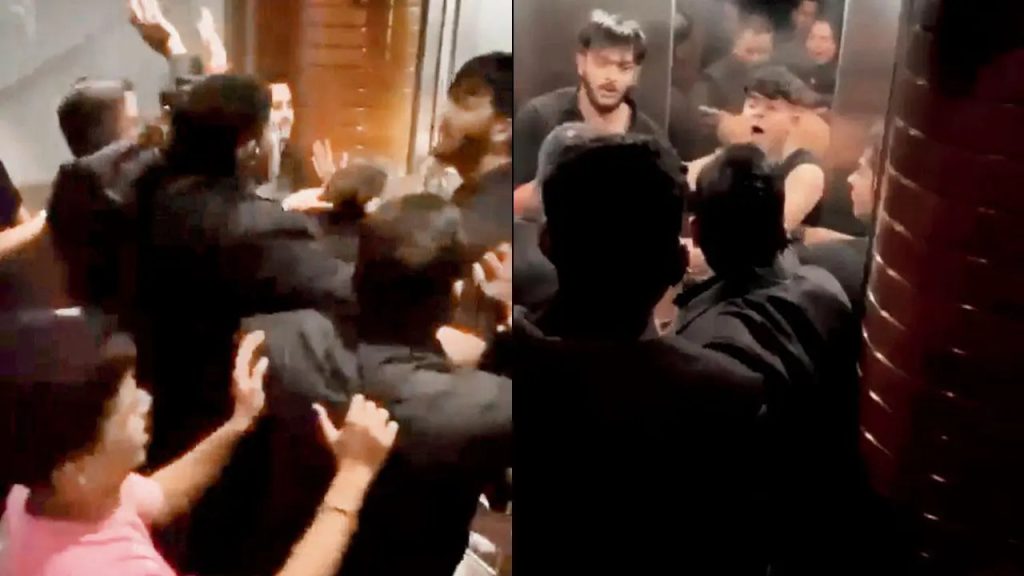 Watch: Bouncers beat up customers at Escobar Pub in Bandra, 7 people arrested