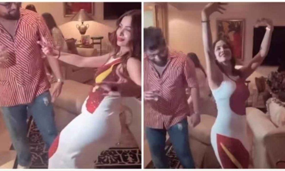 Malaika Arora rocks Arjun Kapoor’s birthday Party  as she grooves to Chaiya Chaiya