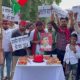 Samajwadi Party President Akhilesh Yadav’s 50th Bithday celebrations take place with a tomato cake