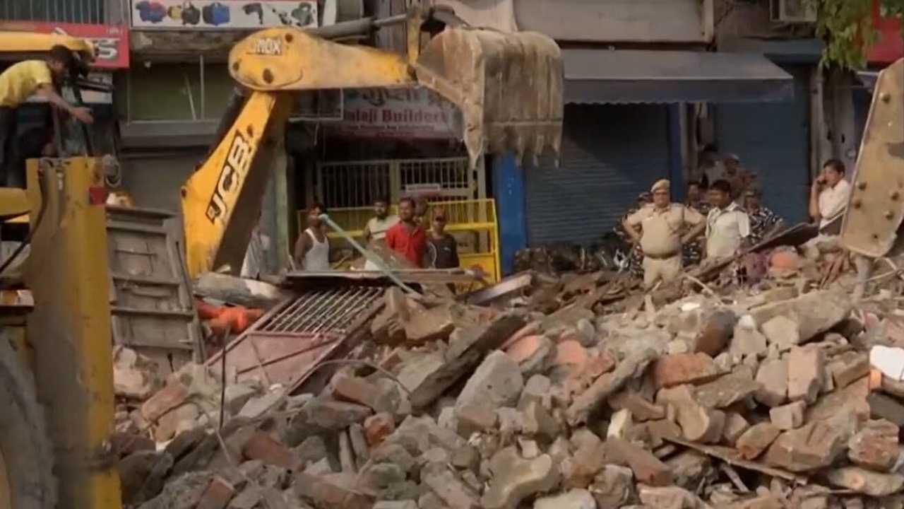 Delhi Bhajanpura demolition