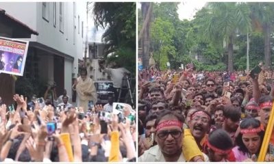 Watch: Superstar Amitabh Bachchan shares video of his Sunday meet with fans