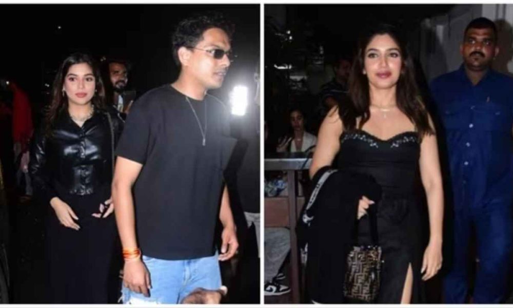 Bhumi Pednekar and boyfriend Yash Kataria  spotted on dinner outing