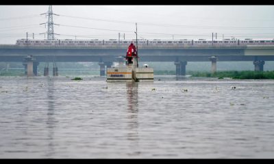 Flood warning in Delhi