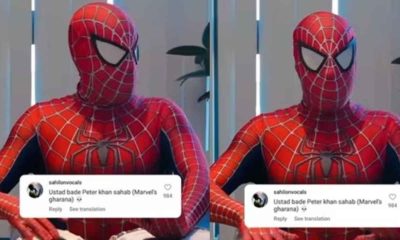 Watch: Video of Spiderman Playing Tabla goes viral