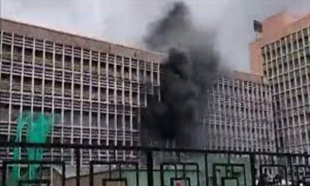 Fire at AIIMS Delhi