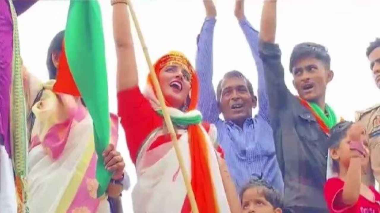 Watch: Pakistan National Seema Haider shouts Bharat Mata Ki Jai, video goes viral