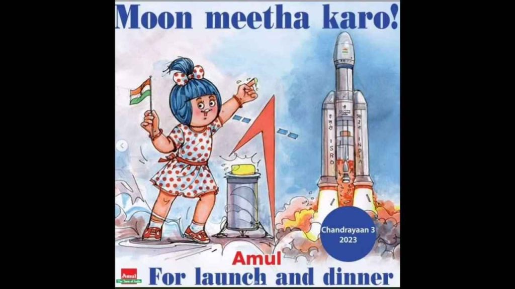 Chandrayaan 3 landing: Amul celebrates India’s historic achievement with series of creative illustrations