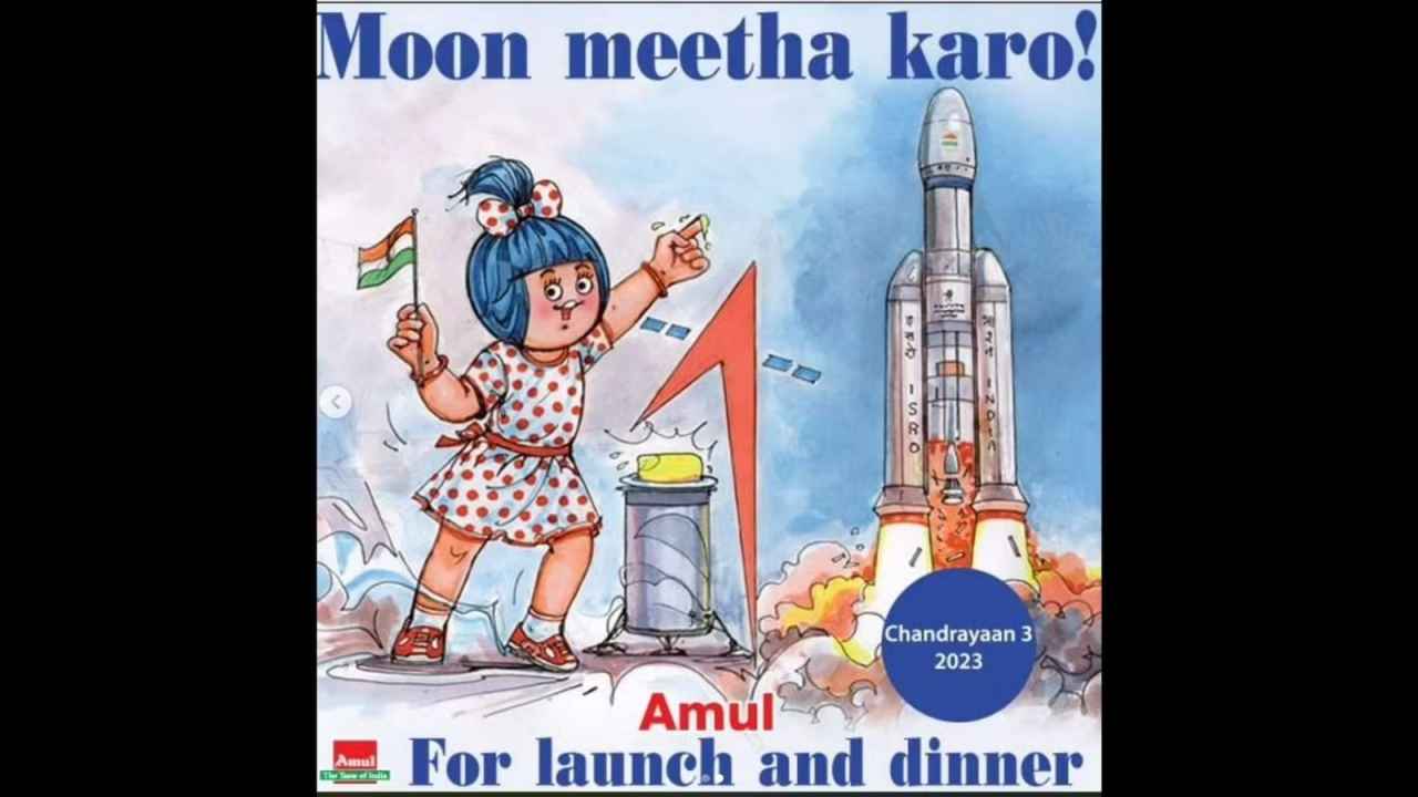 Chandrayaan 3 landing: Amul celebrates India’s historic achievement with series of creative illustrations