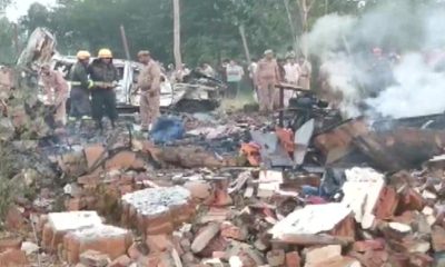 Uttar Pradesh: 1 killed after fire breaks out in firecracker factory in Saharanpur