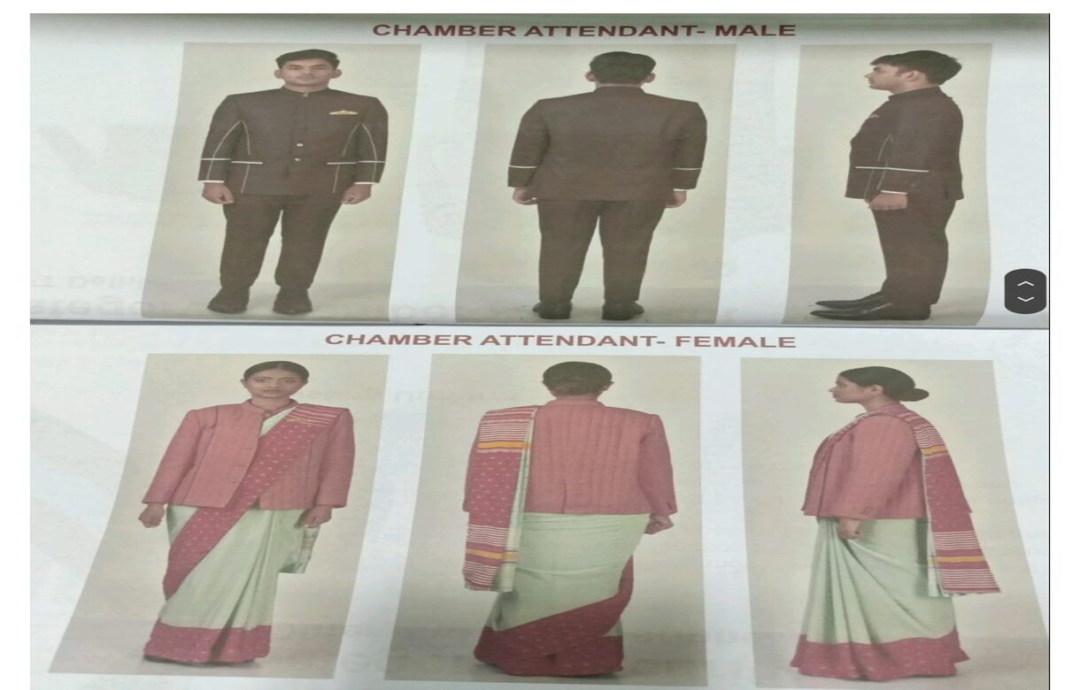 Parliament special session: New uniform for Parliament staff, khaki  coloured pants, lotus motifs on jackets - APN News