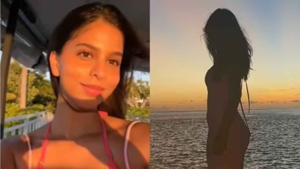 Suhana Khan shares picture from vacation on social media