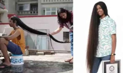 Sidakdeep Singh Chahal sets Guinness World Record for longest hair on male teenager