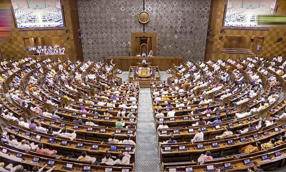 Lok Sabha passes Women's Reservation Bill with 454 votes for, 2 against