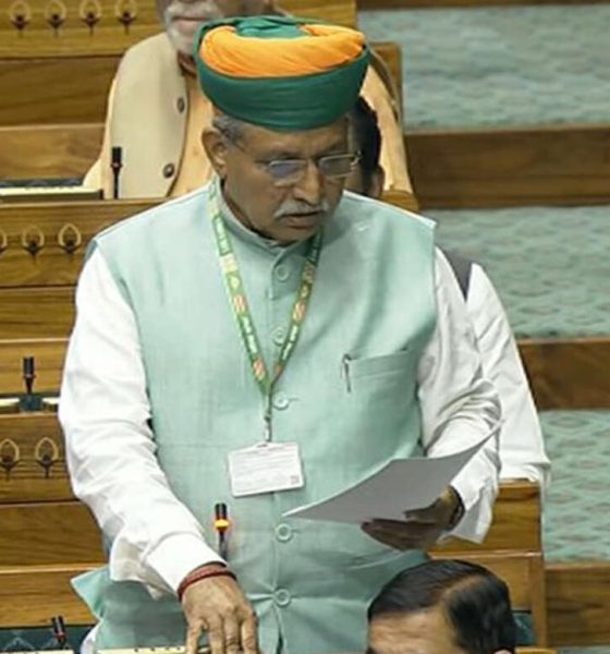 Law Minister Arjun Ram Meghwal moves Women’s Reservation Bill in Rajya Sabha, says census, delimitation necessary