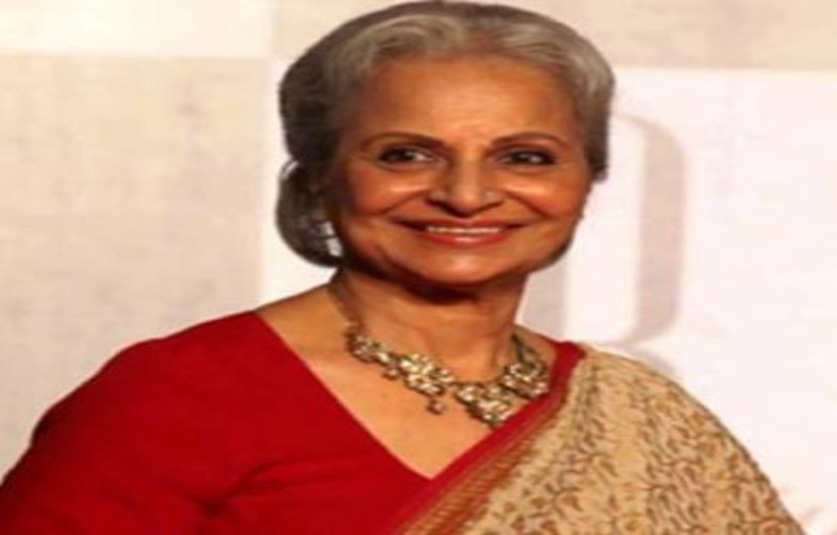 Waheeda Rehman to be honoured with Dadasaheb Phalke Lifetime Achievement Award for her contribution to Indian Cinema