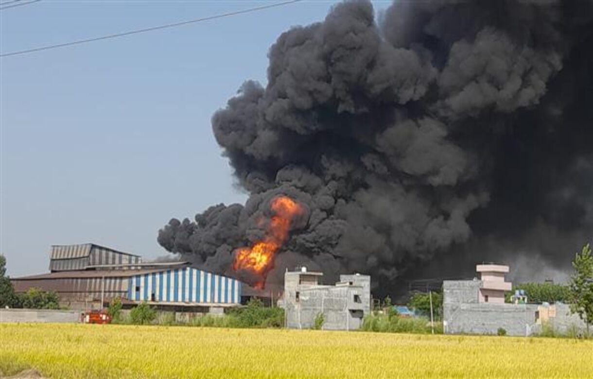 Punjab: Massive fire breaks out at chemical factory in Mohali | Watch video