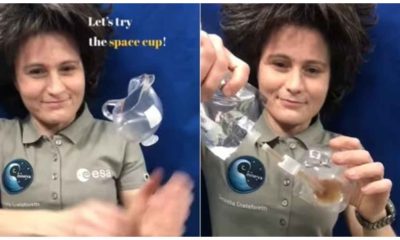 Watch: Astronaut shows how she has her morning coffee in space, video goes viral