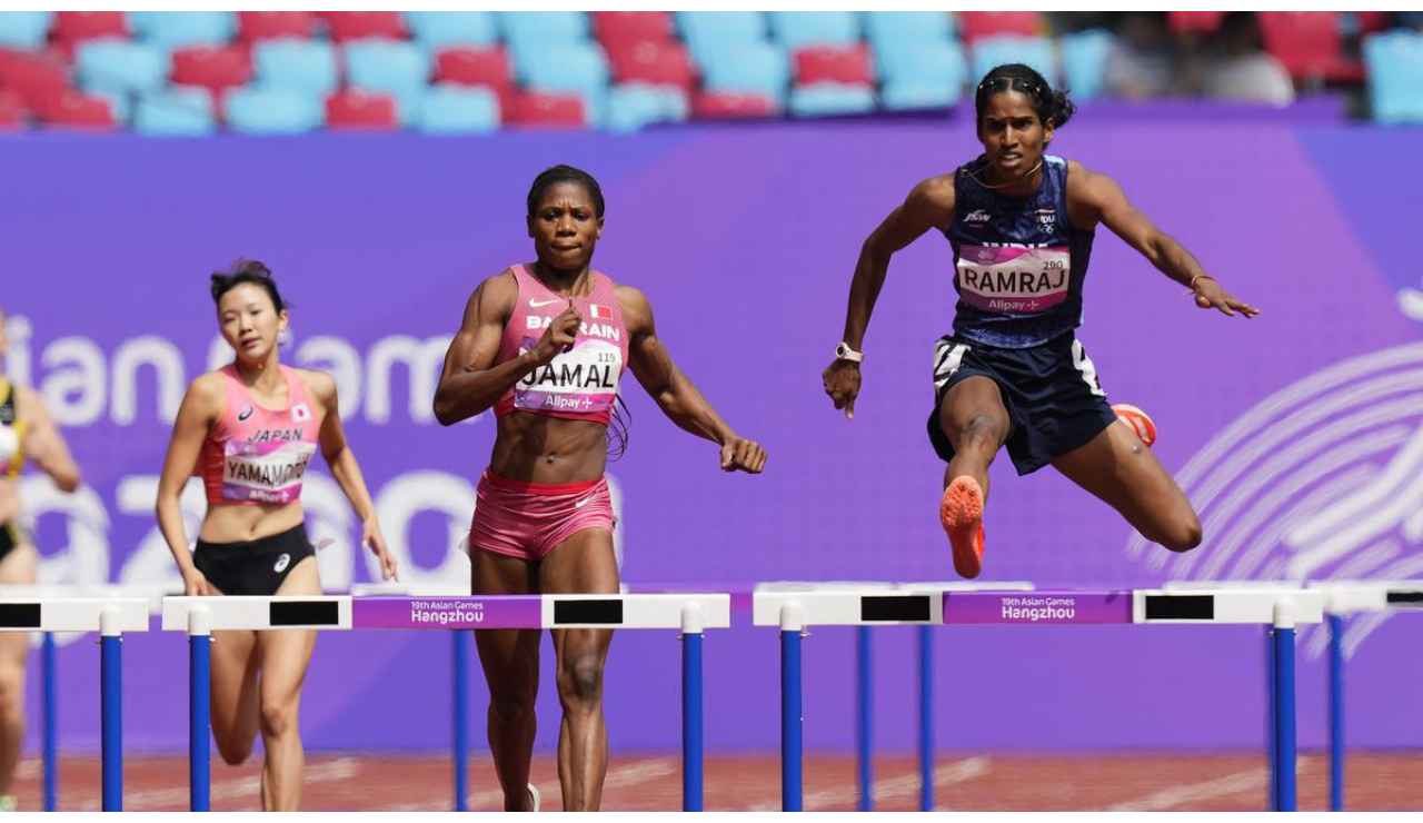 Asian Games 2023: Vithya Ramraj wins bronze medal in women’s 400m hurdles, Muhammed Afsal wins silver in men’s 800 m
