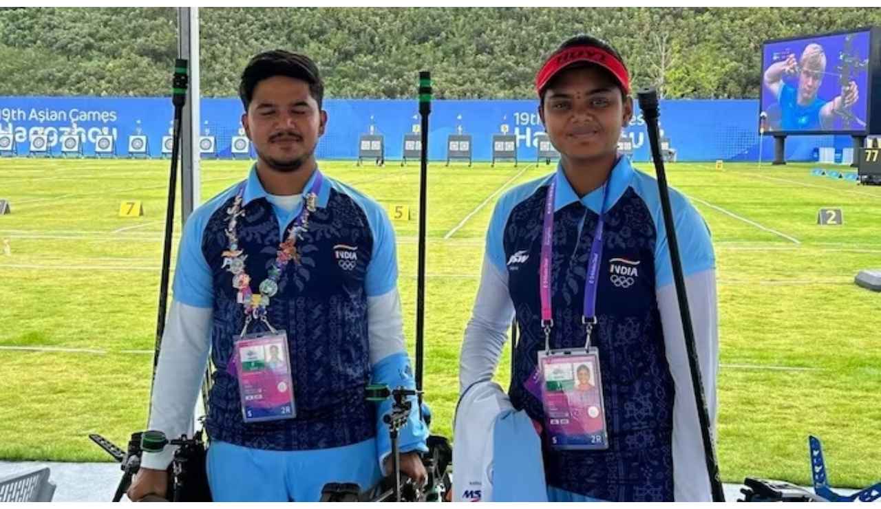 Asian Games 2023: Jyothi, Ojas win gold in archery compound mixed team event