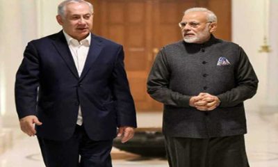 PM Modi with Benjamin Netanyahu