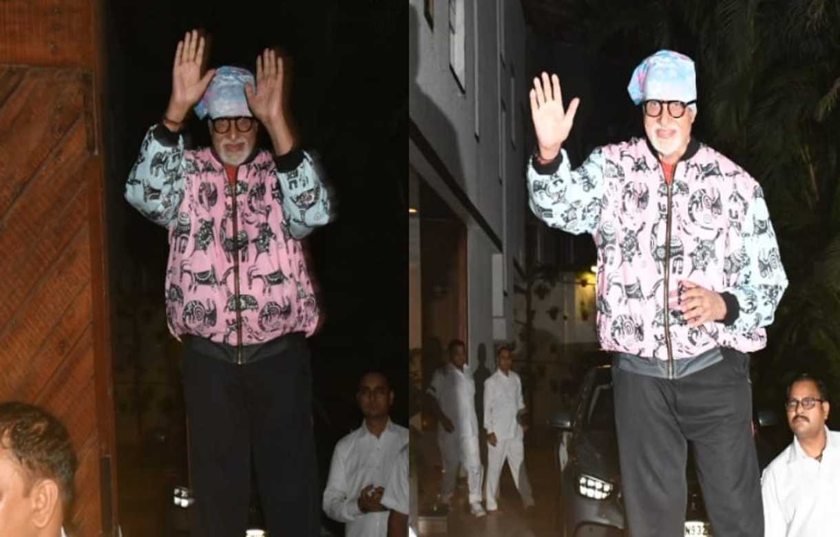 Watch: Amitabh Bachchan celebrates 81st birthday, greets fans outside Jalsa