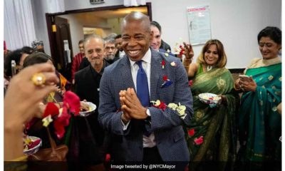 New York City Mayor Eric Adams calls on people to embrace spirit of Lord Ram, Goddess Sita, Mahatma Gandhi to become better human beings