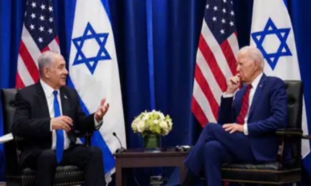 US President Joe Biden meets Israeli PM Benjamin Netanyahu