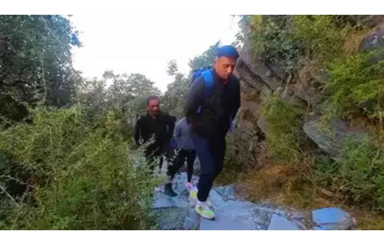 Watch: Rahul Dravid takes his support staff to Triund trek in Dharamsala, video goes viral