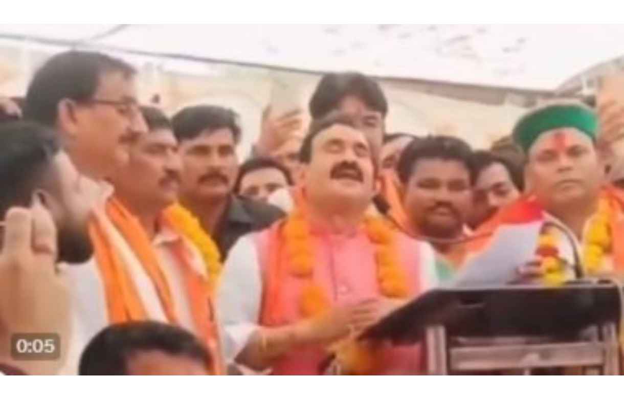 Watch: BJP leader Narottam Mishra says Hema Malini was made to dance here