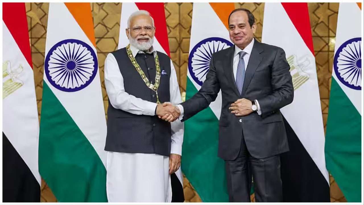 PM Modi, Egypt President