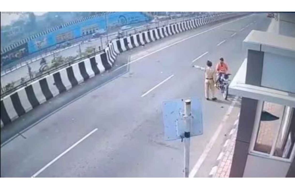 Watch: Biker crushed under PRTC bus at Patiala’s new bus stand