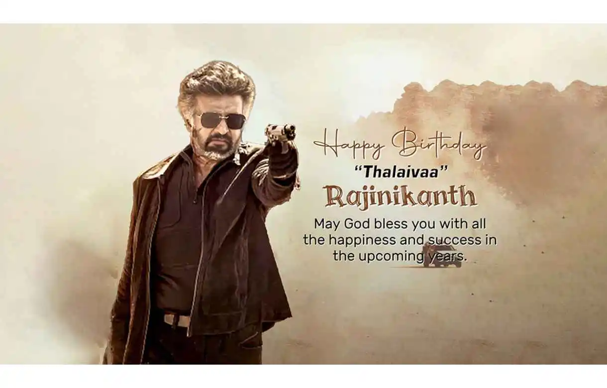 Happy Birthday Rajinikanth Celebrities and fans wish superstar on