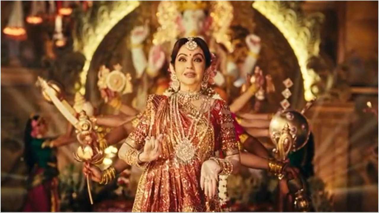 Nita Ambani dances to Vishwambhari Stuti at Anant, Radhika's pre-wedding in Jamnagar, video goes viral