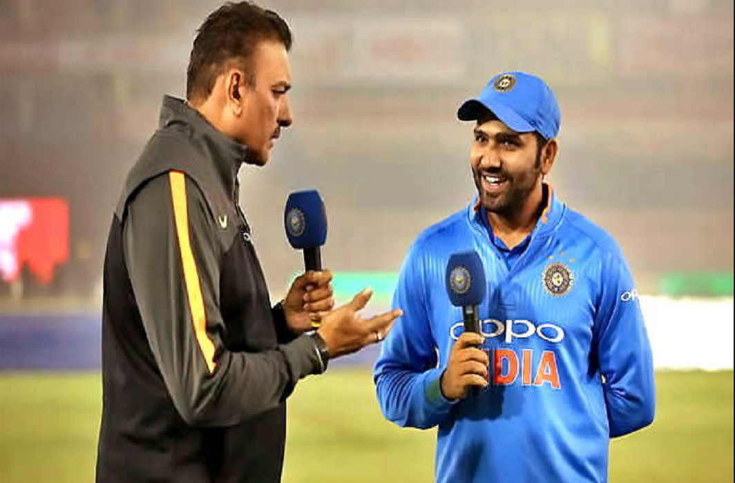 coach Ravi Shastri, happy with the captaincy of Rohit Sharma in Asia Cup