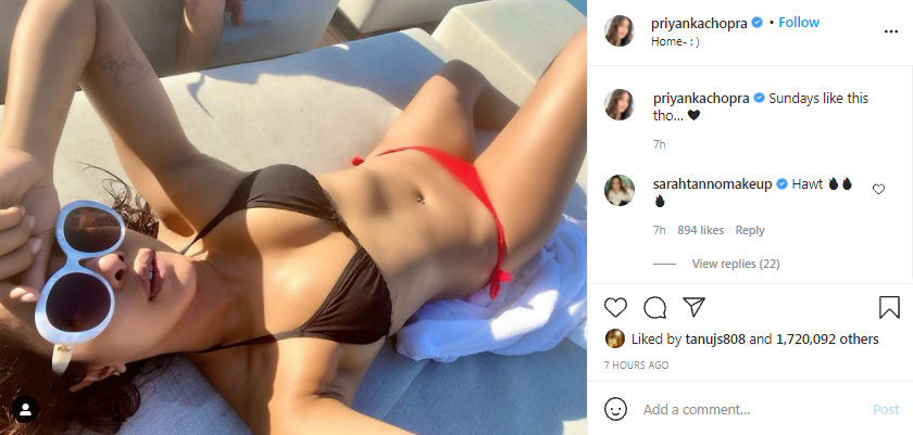 Priyanka Chopra ने बिकिनी में शेयर किया Nick Jonas के साथ फोटो, गुस्से से लाल हुईं Parineeti Chopra 1 image 10