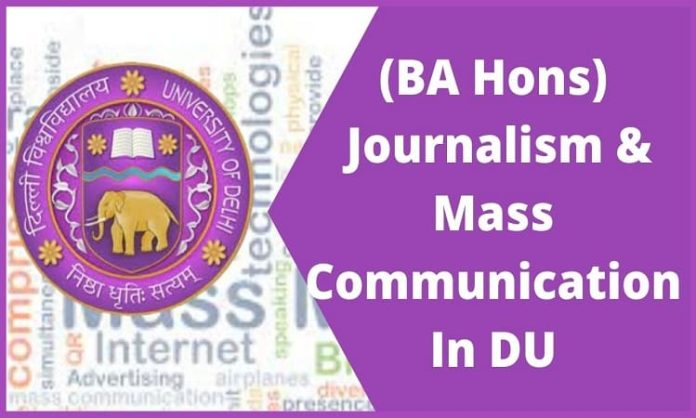 BA Honors In Journalism