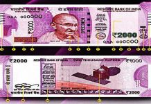 2000 Rupee Note
